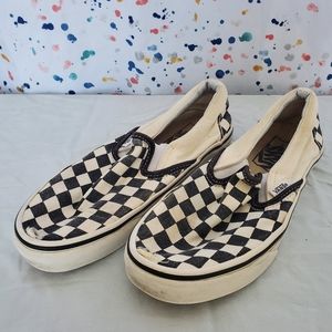 Vans checkered slip-on